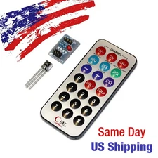IR Remote Control Module and Receiver Set Kit Multi Channel Serial US SHIP!