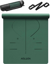 Yoga Mat, 72"X 32"X1/3" Extra Wide Non-Slip Exercise Fitness Yoga Mats,Eco-Frien