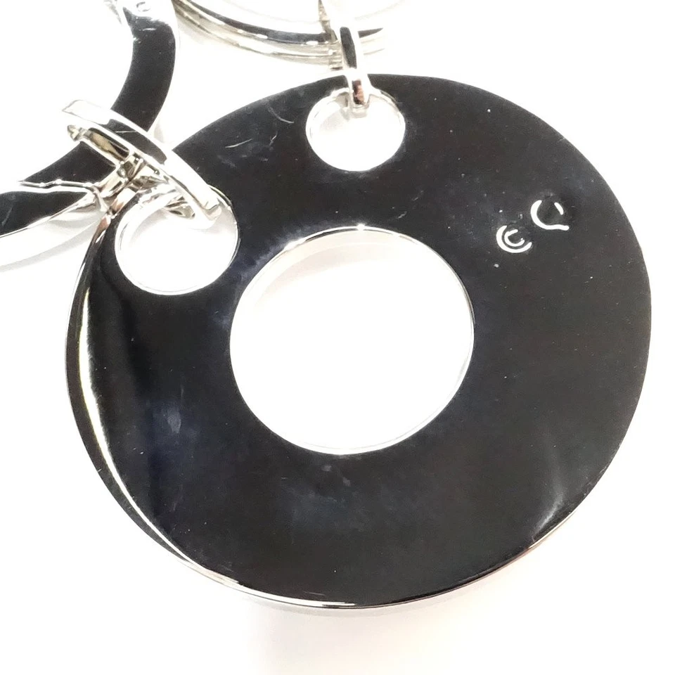 Portachiavi SWAROVSKI metallo argento cristallo/181300 - Immagine 3 di 4