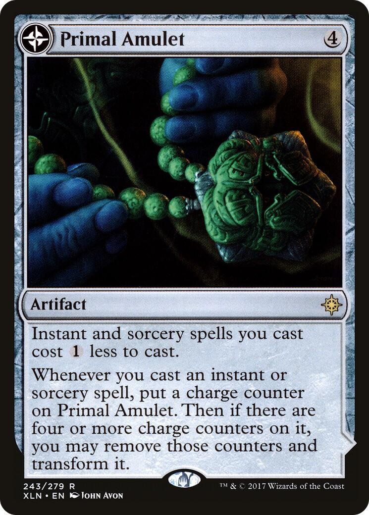 Primal Amulet - 243 - NM - Ixalan