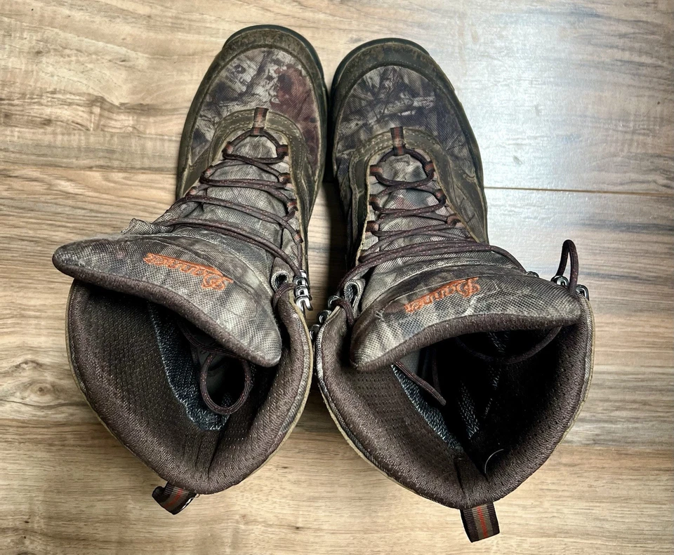 Danner Women’s 8” Rubber Sole Hunting Boots-Mossy Oak Camo Size 10M Gore-Tex - Image 2 of 4