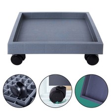 Wheeled Square Plant Holder Tray Essential for Easy Garden Maintenance