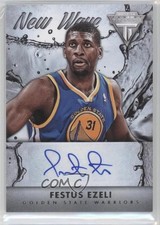 2013-14 Panini Titanium New Wave Signatures Festus Ezeli #32 Auto 1b0