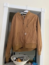 Carhartt Women s Relax Fit Brown Jacket Size Large