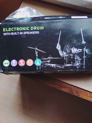 Electronic Drum Kit mit Built-in Speakers   Digital Schlagzeug Set