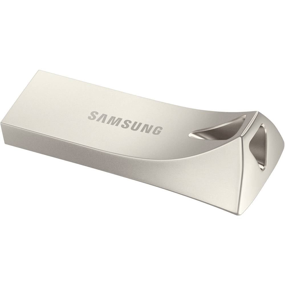Clé USB Samsung BAR Plus 256 Go en métal argent robuste
