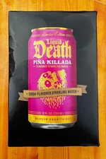 Liquid Death Pina Killada Sparkling Water 6 Pack 12oz Cans Limited Edition