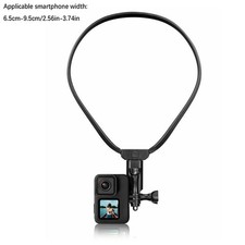 Universal Action Camera Neck Strap Mount Adjustable Cellphone Cycling Holder D