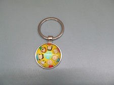 Peanuts Gang Circle Key Chain NEW