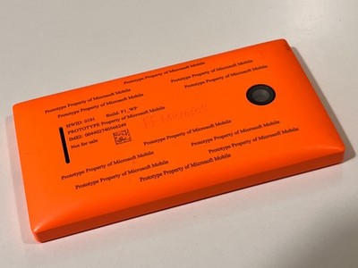Nokia Microsoft RM-1069 Prototype   HWID 0101   Build F1_WP   AS IS