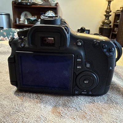 CANON EOS 60D 18MP DSLR Camera w/EF 50mm f/1.8 II Lens - Black | eBay