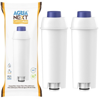 Wasserfilter für Delonghi Kaffeemaschine DLSC002 Ersatz Kalkschutz Agua Next 2x
