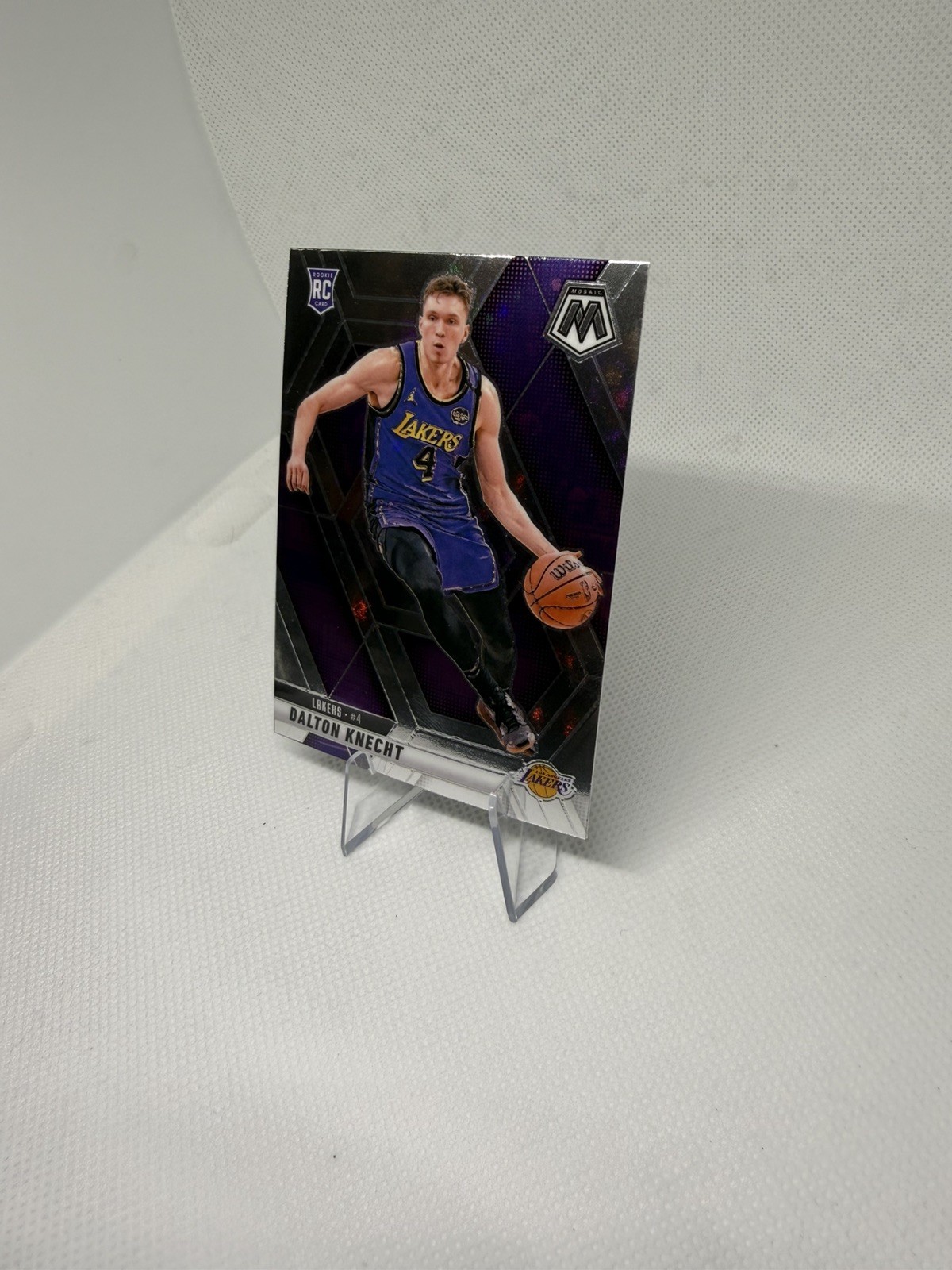 2024-25 Panini Mosaic Silver #238 Dalton Knecht Rc