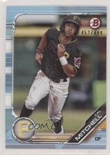 2019 Bowman Draft Sky Blue 452/499 Cal Mitchell #BD-26 2a9