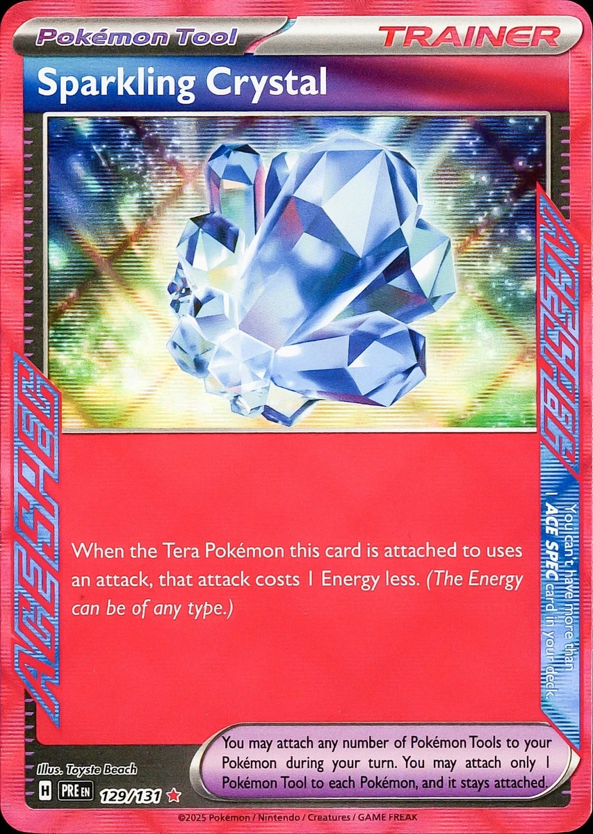 Sparkling Crystal 129/131 Prismatic Evolutions for sale | eBay
