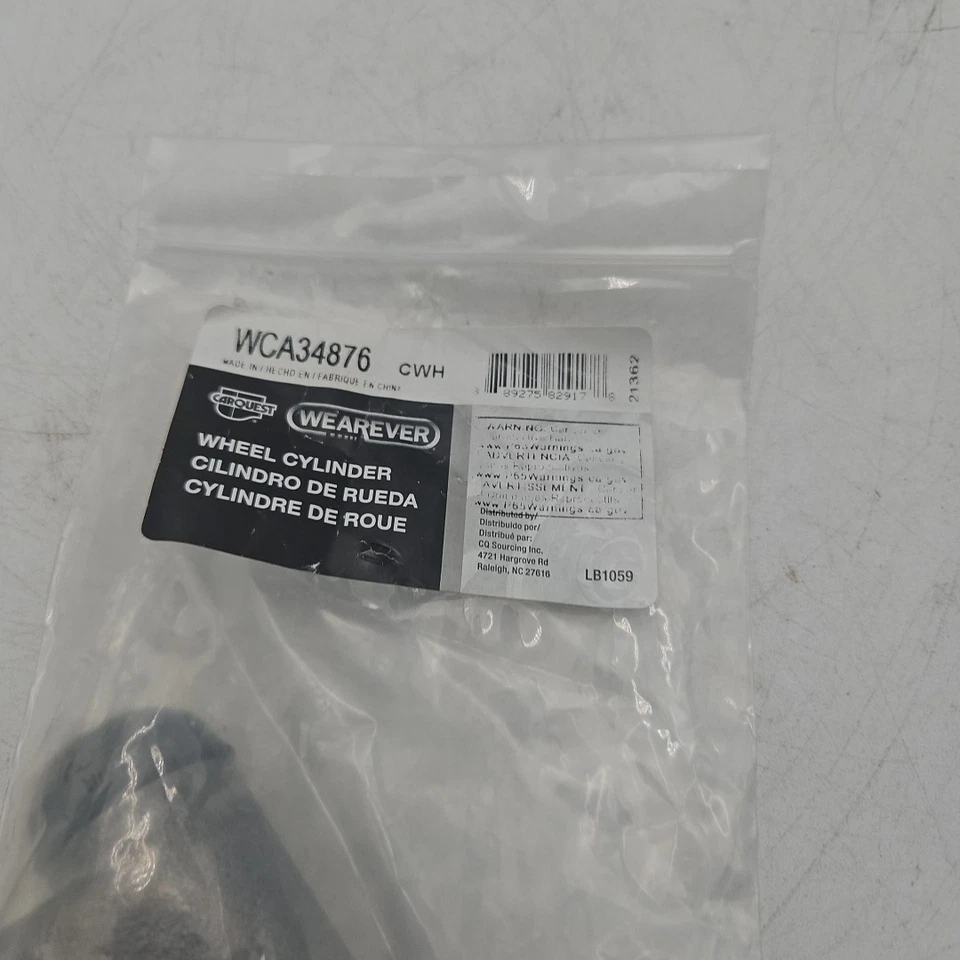 Cilindro de rueda de freno de tambor CARQUEST WCA34876 Foto 4 de 4