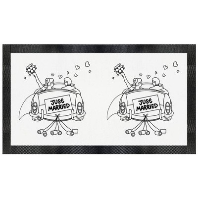 Futtermatte für Haustiere ''Just Married Couple Car'' (PM00025230)