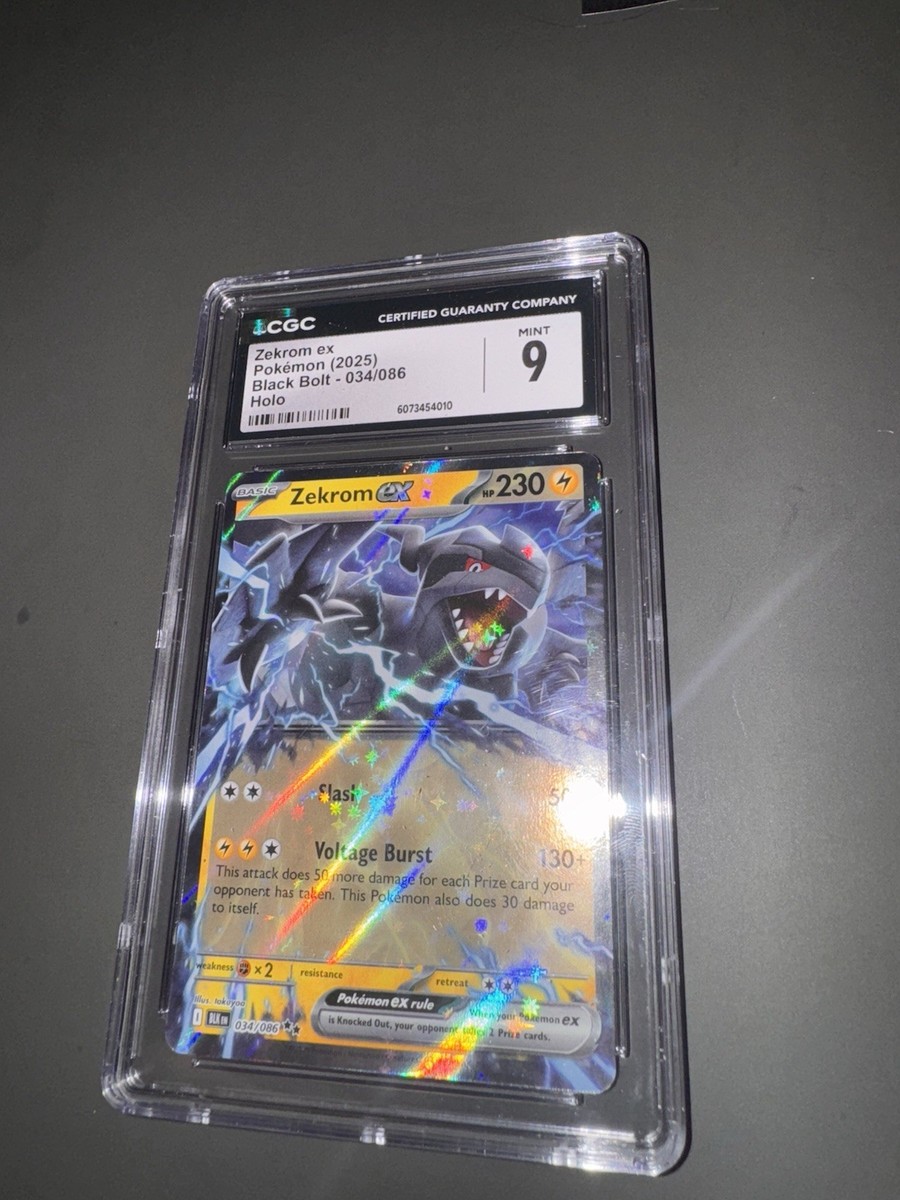 Zekrom ex 034/086 Sv: Black Bolt Holo for sale online | eBay