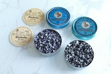 2 Dosen DDR Diabolo 4,5mm - VEB Sprengstoffwerk Schönebeck, Elbe z.B. Haenel