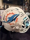 Ricky Williams Autographed Full Size Authentic Dolphins Helmet (BAS COA) Insc!