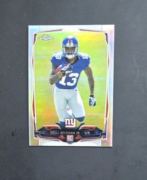 2014 Topps Chrome Refractor Odell Beckham Jr RC #117 - New York Giants