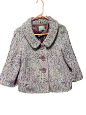 Hinge Jacket Small Wool Blend Length=24 Chest...