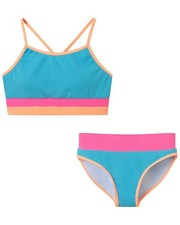 Andy  Evan Blue Rib Colorblock Bikini