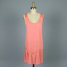UMGEE Lace Crochet Orange Tank Dress Size Small