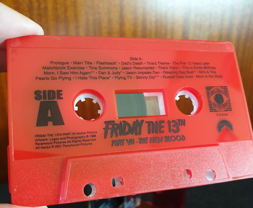 Friday The 13th Part 7 - The New Blood - CASSETTE SOUNDTRACK - Limited Edition! - Image 3 of 4