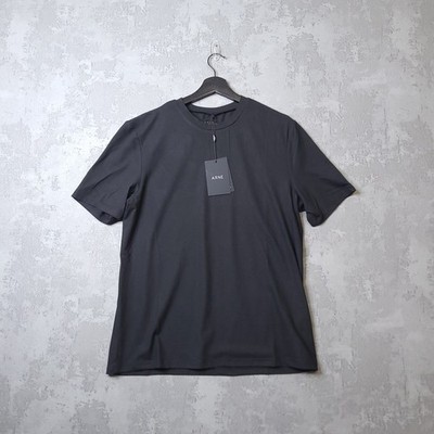 Arne Soft Jersey Active T-Shirt Men Medium Black Short Sleeve Crew Neck Pullover