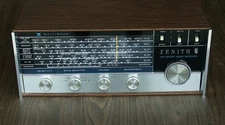 ZENITH RADIO RECEIVER, M660A, LW/MW/SW, CIRCA 1966, GOOD WORKING CONDITION