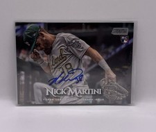 2019 Topps Stadium Club Nick Martini RC Rookie #191 Athletics