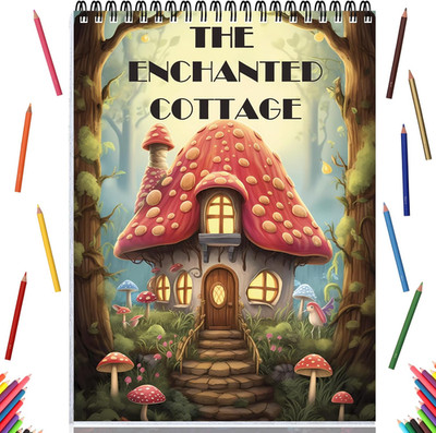 Adult Coloring  for Women Relaxation, Adult Coloring  Spiral Bound, One Sided De