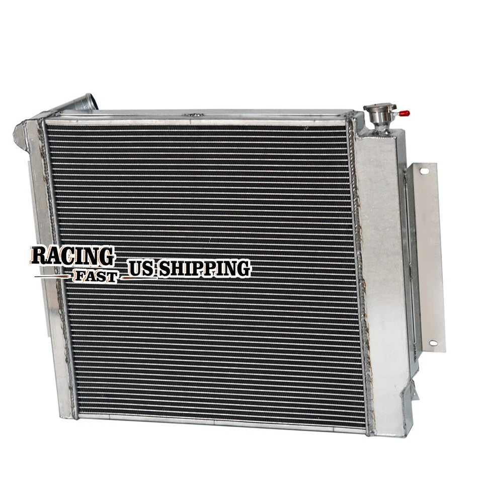 Aluminum Radiator Fits International Scout II V8 Engine 1971-1980 1972 1973 1974 - Image 4 of 4