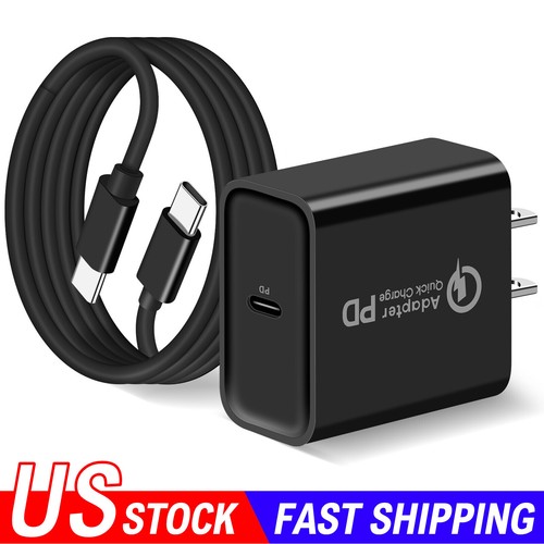 PD Fast Wall Charger Type-C charging Cord For Motorola Edge 60 Pro Razr 60 Ultra - Picture 2 of 24