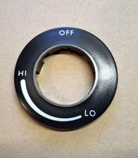 Part # 20-02-476-01 Genuine OEM Thermador Cooktop Burner BEZEL Black 20-02-476