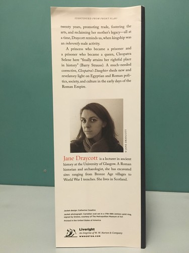 La fille de Cléopâtre par Jane Draycott 1er/1er HC/DJ 2023 - Photo 5/24