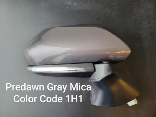 NEW GRAY Passenger Side RH Power Mirror fit 2018-22 Toyota Camry w/CAMERA