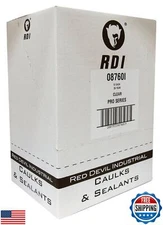 Red Devil 08760I12RD PRO Construction Grade Siliconized Acrylic Sealant, 10.1