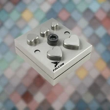 Disc Cutter Heart Shape| Set of 5 Punches |  Jewelry Die | Falcon |Free Shipping