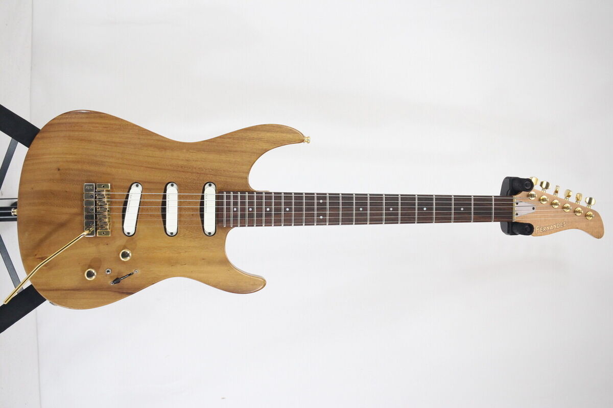 Fernandes Revolver Natural FR-100 ST Type 1990's Electric Fernandes Revolver Natural FR-100 ST Type 1990's Electric