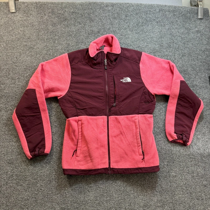 north-face denali nylon switching fleece full zip jacket