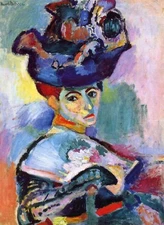 The Woman with a Hat : Henri Matisse : 1905 : Archival Art Print