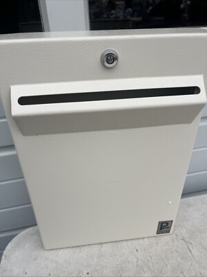 Protex Low-Profile Wall Mount Depository Drop Box Tubular Lock 2-3/8''Wx11''Dx16''H
