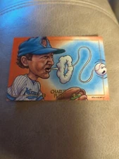 1993 Cardtoons #55 Charlie Puff Charlie Hough Marlins