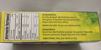 Semilla De Brasil Original Ypenza, 30 Tablets