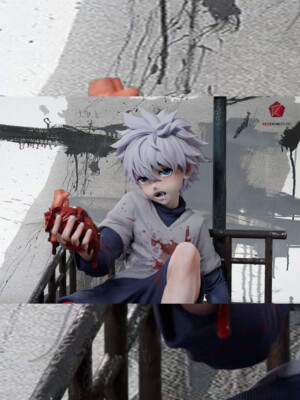 Figurine Killua Zoldyck – PVC 18 Cm – Personnage D’anime Hunter X Hunter – Statue Décorative, Collection – Cadeau Fan