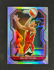 2021 Panini WNBA PRIZM Kelsey Plum Silver #60 Las Vegas Aces