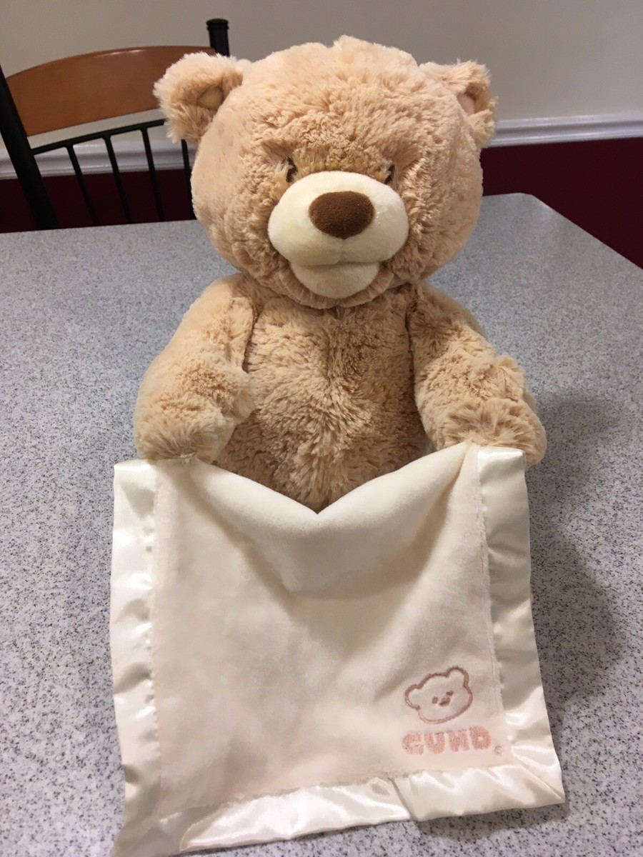 Baby Gund Peek Peek A Boo Teddy Baby Gund Collection Animated Peek