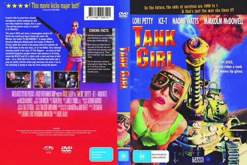 Tank Girl [New DVD] Australia - Import, NTSC Region 0 - Image 3 of 3